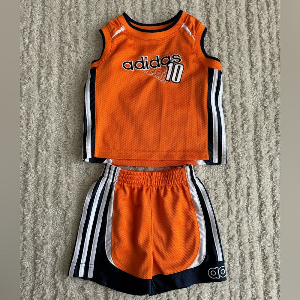 Adidas baby jersey set